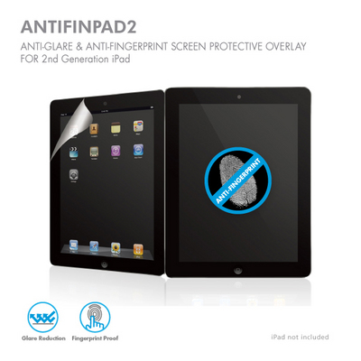 Finger Print Ipad on Anti Fingerprint Protective Film Overlay For Ipad2 Antifinpad2