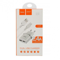 Hoco    2USB (2.4A) +  TYPE-C sotovikmobile.ru +7(495) 005-94-13