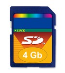   SDHC 4 Gb 