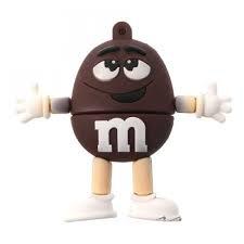  USB-flash 16Gb M&M Brown sotovikmobile.ru +7(495) 005-94-13